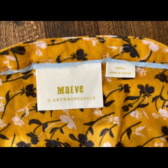 Maeve Floral Peplum Tee - Picture 2 of 3